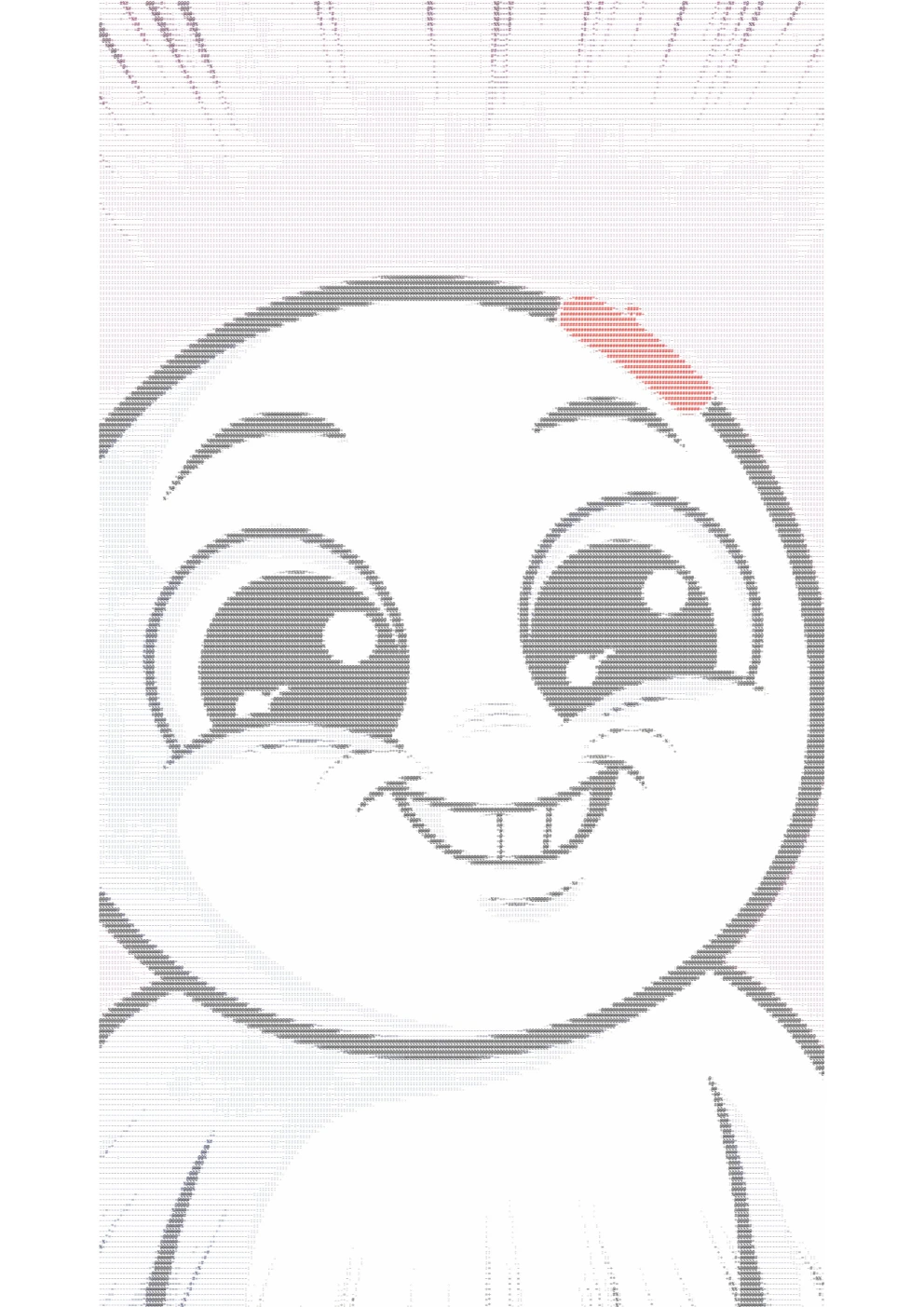 ASCII Cartoon Poster